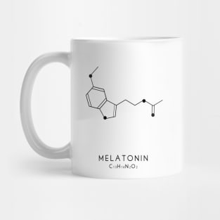 Melatonin Molecular Structure - White Mug